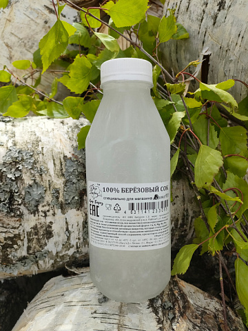 Фото Сок березовый замороженный