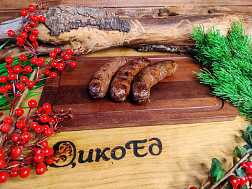 Фото Колбаски для жарки из благородного оленя Баланс 40