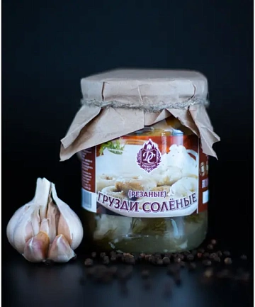 Фото Грузди соленые (резаные)
