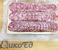 Колбаса из косули полукопченая (нарезка)