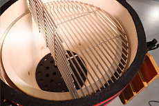 Керамический гриль SG PRO, 56 см (красный)