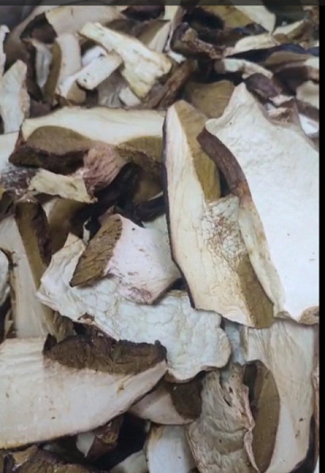 Фото Сушеные белые грибы 