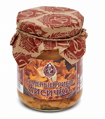 Фото Лисички соленые 500 мл