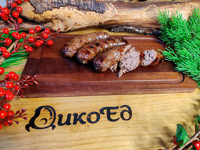 Превью Колбаски для жарки из благородного оленя