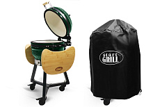 Зеленый керамический гриль SG PRO, 39,8 см