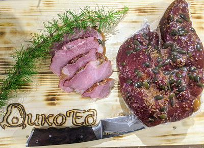 Превью Кабан полукопченый