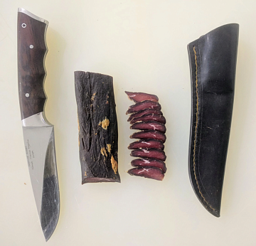 Фото Мясо европейского оленя сырокопченое (Ретивое)