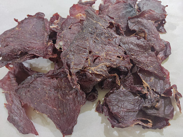 Фото Мясные чипсы из кабана