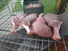 Стейк томагавк из лося