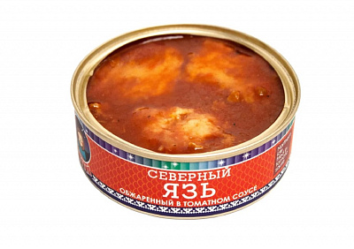 Превью Язь обжаренный в томатном соусе