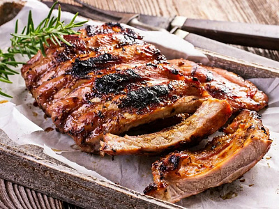 Превью Ребра северного оленя на кости