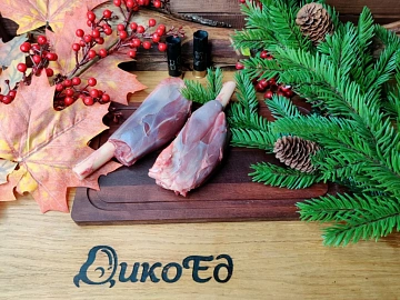 Фото Голяшка северного оленя на кости