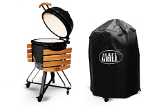 Керамический гриль SG PRO, 56 см (черный)